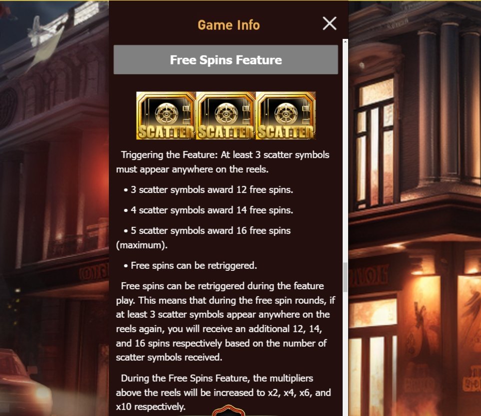 ฟีเจอร์เกม Mafia Ways II: Metro Haven Heist